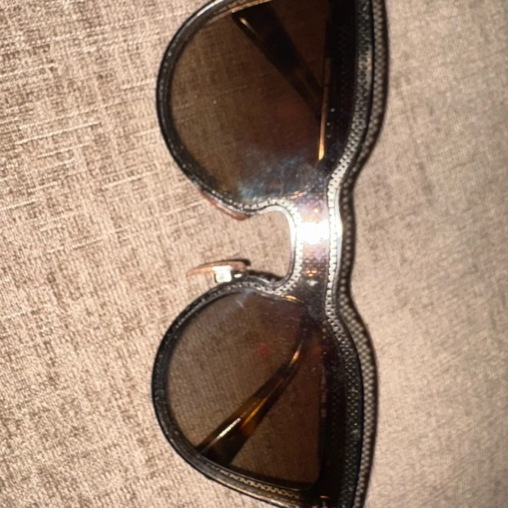 Valentino Black and Brown Sunglasses